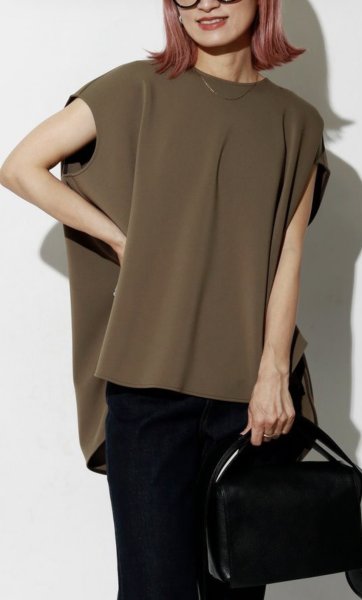 画像1: ●短期掲載●メーカー在庫限り●SALE●【1/14 LIVEアイテム】オーバーシルエット前後差トップス (1)