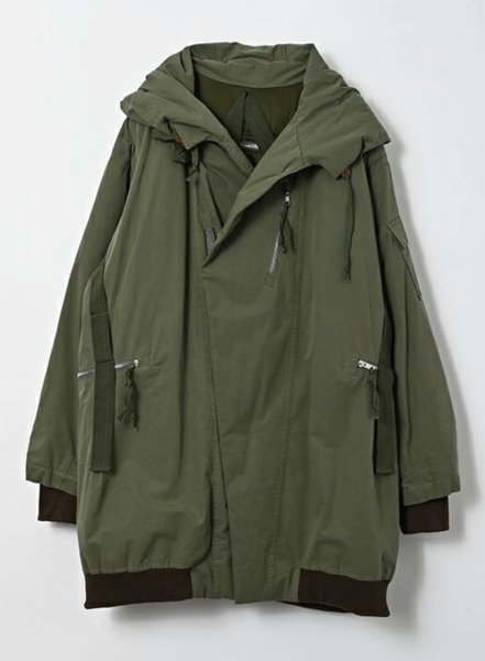 画像13: ●短期掲載●メーカー在庫限り●SALE●【1/14 LIVEアイテム】コートを背負える⁉︎中綿コート (13)