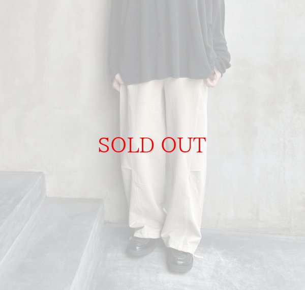 画像8: ●メーカー在庫限り●【1/15 LIVEアイテム】2WAY裏毛バレルパンツ（メーカー確認後取り寄せ※ご決済確認後/在庫確保） (8)