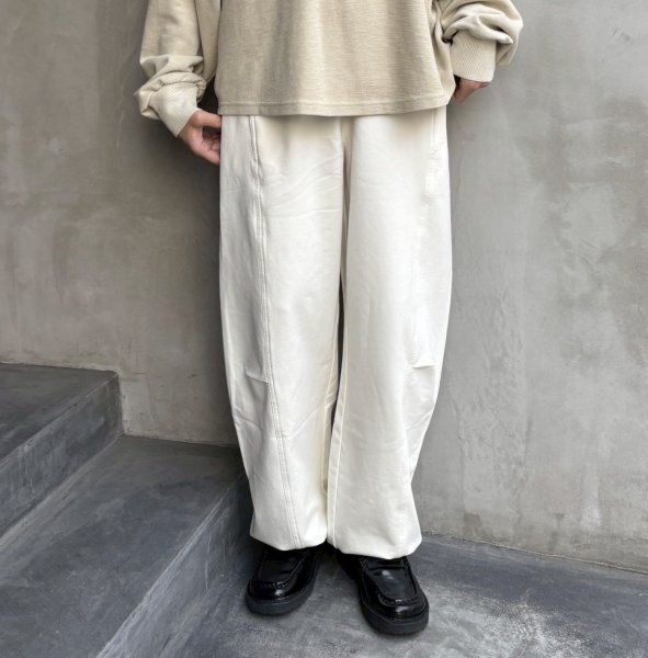 画像9: ●メーカー在庫限り●【1/15 LIVEアイテム】2WAY裏毛バレルパンツ（メーカー確認後取り寄せ※ご決済確認後/在庫確保） (9)