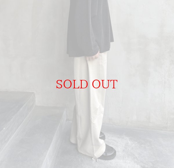 画像6: ●メーカー在庫限り●【1/15 LIVEアイテム】2WAY裏毛バレルパンツ（メーカー確認後取り寄せ※ご決済確認後/在庫確保） (6)