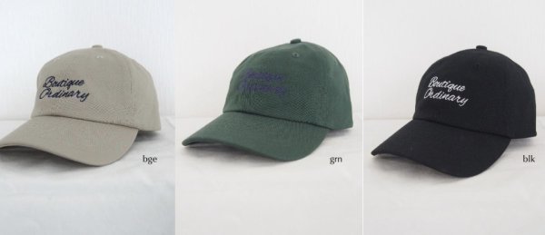 画像5: ●期間限定/ご予約5倍ポイント●【1/17 LIVE】刺繍ロゴキャップ（予約/3-4） (5)