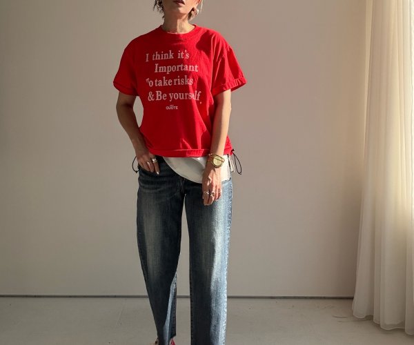 画像6: ●期間限定/ご予約10倍ポイント●【1/17 LIVE】スピンドルロゴT（予約/4-5） (6)