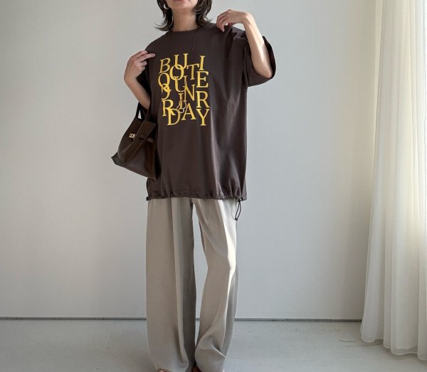 画像11: ●期間限定/ご予約10倍ポイント●【1/17 LIVE】コンビネーションタックパンツ（予約/4-5） (11)