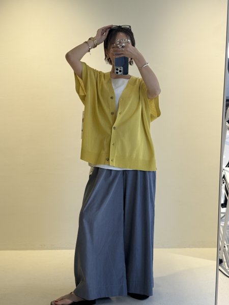 画像6: ●期間限定/ご予約10倍ポイント●【1/19 ayane】シアーニットポンチョカーディガン（予約/4-5） (6)