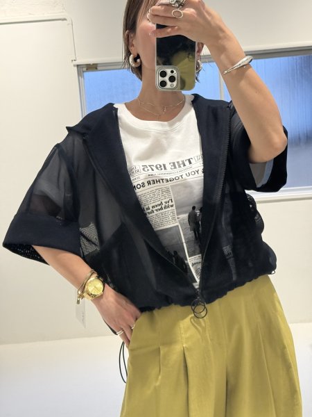 画像5: ●期間限定/ご予約5倍ポイント●【1/19 ayane】フォトプリントTシャツ（予約/4-5） (5)