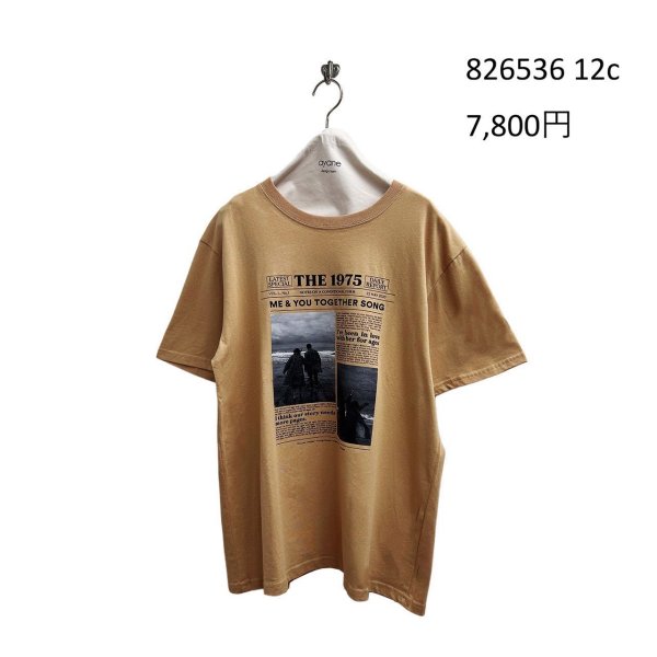 画像9: ●期間限定/ご予約5倍ポイント●【1/19 ayane】フォトプリントTシャツ（予約/4-5） (9)