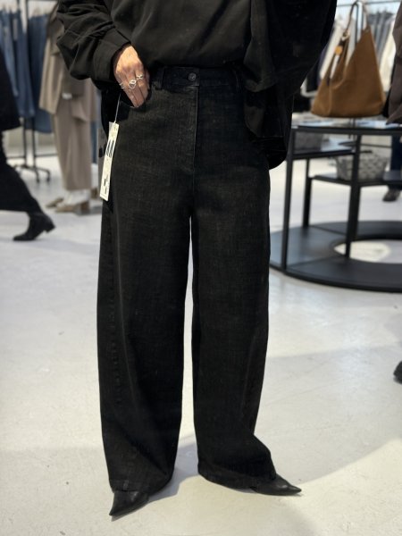 画像4: ●期間限定/ご予約5倍ポイント●【1/19 ayane】バレルレッグデニムパンツ（予約/3-4） (4)