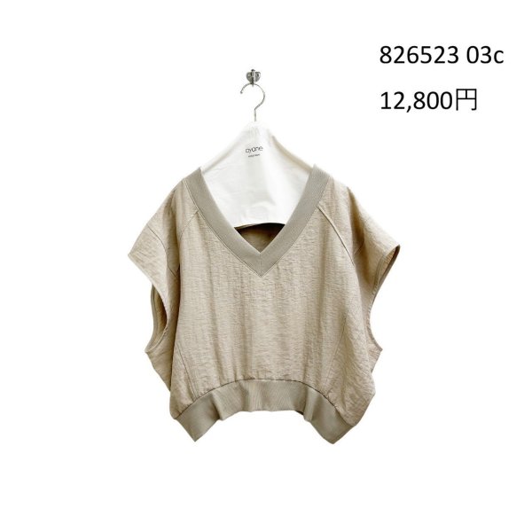 画像9: ●期間限定/ご予約10倍ポイント●【1/19 ayane】リネン混ワッシャープルオーバー（予約/5） (9)