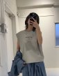 画像1: ●期間限定/ご予約10倍ポイント●【1/19 ayane】フライスロゴタンクトップ（予約/5） (1)
