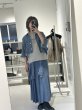 画像3: ●期間限定/ご予約10倍ポイント●【1/19 ayane】テンセルデニム腰巻きシャツスカート（予約/4-5） (3)