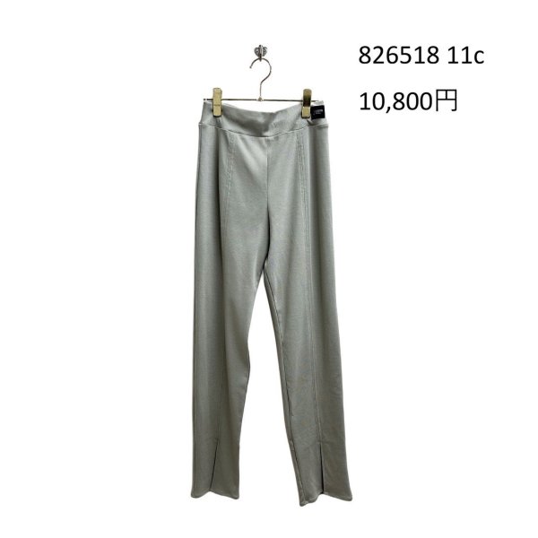 画像7: ●期間限定/ご予約10倍ポイント●【1/19 ayane】フライスセンタースリットレギンスパンツ（予約/4-5） (7)