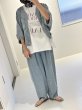 画像3: ●期間限定/ご予約10倍ポイント●【1/19 ayane】テンセルデニムノーカラーシャツ（予約/4-5） (3)