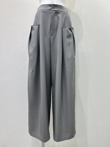 画像3: ●期間限定/ご予約10倍ポイント●【1/23 CYAN TOKYO】Ｗタックストレッチワイド（予約/5-6） (3)