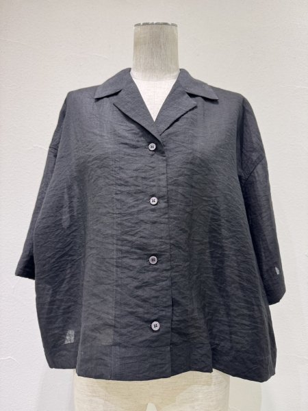 画像7: ●期間限定/ご予約10倍ポイント●【1/23 CYAN TOKYO】オープンカラーシアーシャツ（予約/5-6） (7)