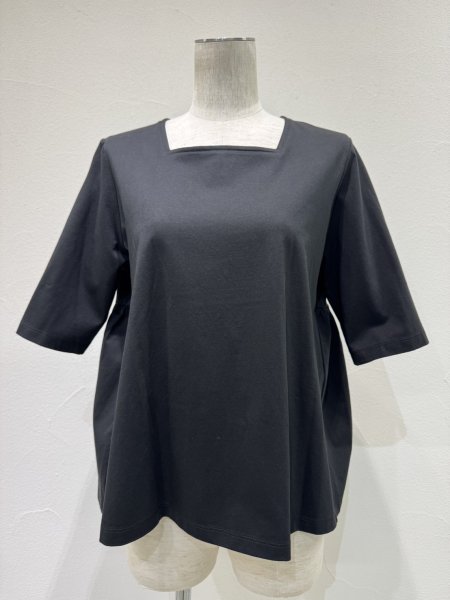 画像8: ●期間限定/ご予約10倍ポイント●【1/23 CYAN TOKYO】スクエアネックバックギャザーTOPS（予約/4-5） (8)