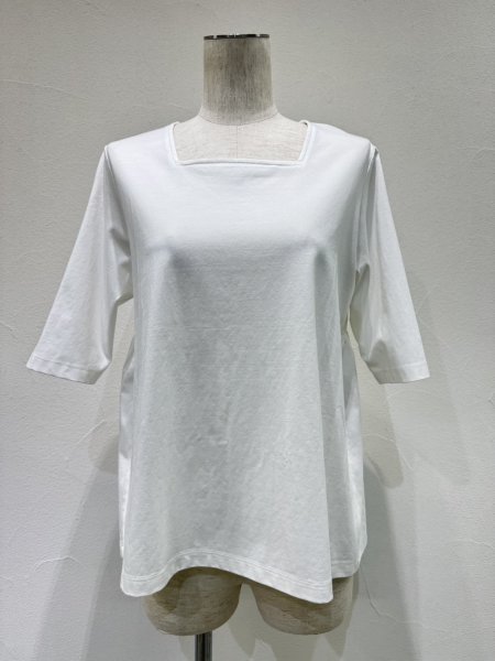 画像9: ●期間限定/ご予約10倍ポイント●【1/23 CYAN TOKYO】スクエアネックバックギャザーTOPS（予約/4-5） (9)