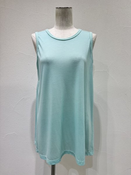 画像4: ●期間限定/ご予約10倍ポイント●【1/23 CYAN TOKYO】シアー天竺バックギャザータンク（予約/4-5） (4)