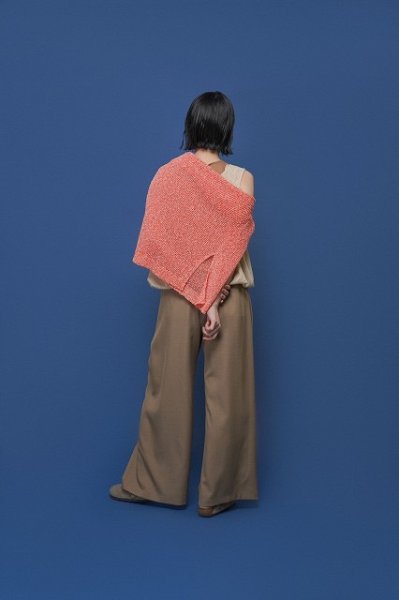 画像3: ●期間限定/ご予約10倍ポイント●【1/23 CYAN TOKYO】ネップメッシュニットTOPS（予約/4-5） (3)