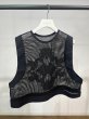 画像10: ●期間限定/ご予約5倍ポイント●【1/26 PRIORITY】アイレットレースメッシュタンク（予約/4-5） (10)