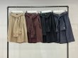 画像3: ●期間限定/ご予約10倍ポイント●【1/26 PRIORITY】シャツスリーブベルトハーフパンツ（予約/5） (3)