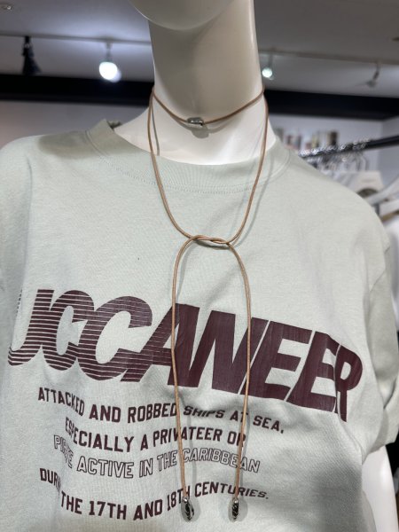 画像2: ●期間限定/ご予約5倍ポイント●【1/24 PRIORITY】レザーストラップチョーカー（予約/4-5） (2)