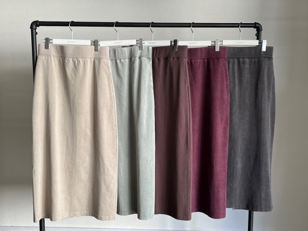 画像4: ●期間限定/ご予約10倍ポイント●【1/26 PRIORITY】ピグメントマキシスカート（予約/5） (4)