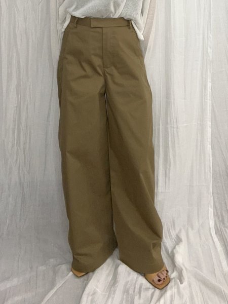 画像3: ●期間限定/ご予約10倍ポイント●【1/26 PRIORITY】カーブチノパンツ（予約/5） (3)