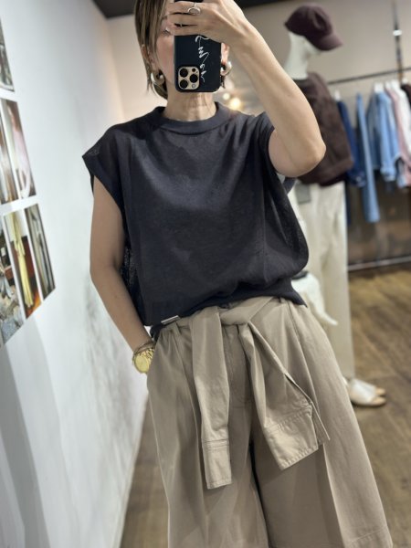 画像1: ●期間限定/ご予約10倍ポイント●【1/26 PRIORITY】シアーフレンチニット（予約/5） (1)