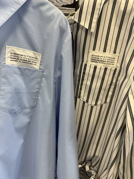 画像6: ●2/1までの期間限定販売●ご予約5倍ポイント【1/30 LIVEアイテム】●裾アレンジペプラムフレアシャツ（予約/4-5） (6)