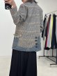 画像4: ●2/1までの期間限定販売●【1/30 LIVEアイテム】●デニムドッキングチェックジャケット（メーカー確認後確保） (4)