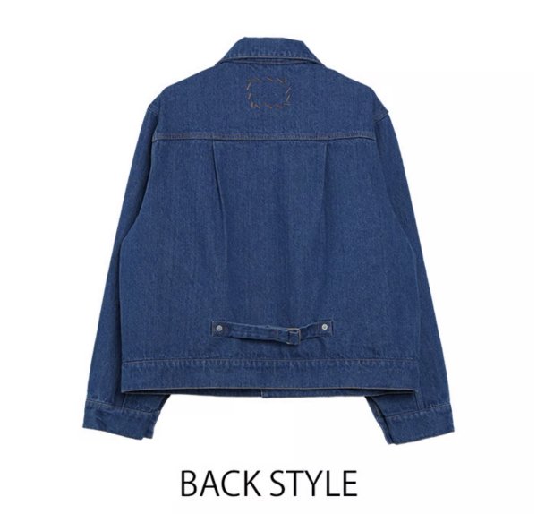 画像10: ●2/1までの期間限定販売●【1/30 LIVEアイテム】●バックベルトデニムジャケット（メーカー確認後確保） (10)