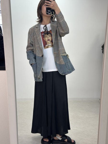 画像4: ●2/1までの期間限定販売●ご予約5倍ポイント【1/30 LIVEアイテム】●LADY プリントブラウスＴ（予約/3） (4)