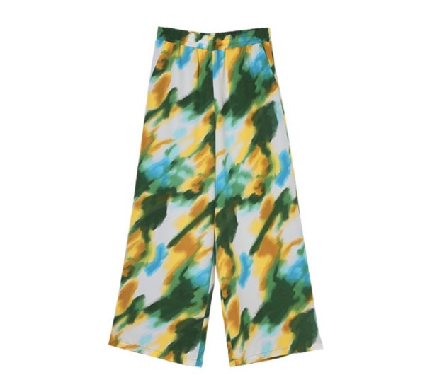 画像1: ●2/1までの期間限定販売●ご予約5倍ポイント【1/30 LIVEアイテム】●ニュアンス柄パンツ（予約/3） (1)