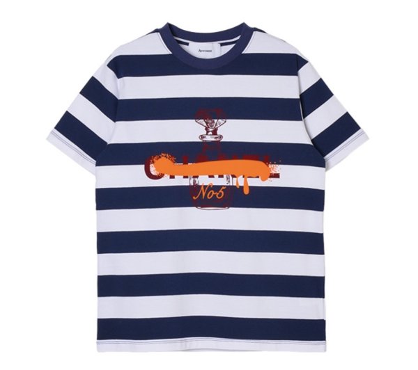 画像2: ●2/1までの期間限定販売●ご予約5倍ポイント【1/30 LIVEアイテム】●パロディＴボーダーTYPE（予約/3） (2)