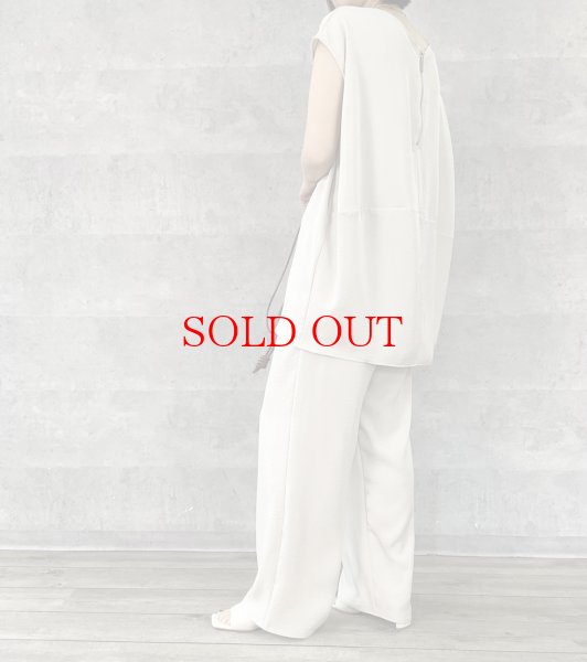 画像6: ●期間限定●【2/2 LIVEアイテム】●シンプルイージータックワイドパンツ（別売トップスとセットアップ可能）（予約/3-4） (6)