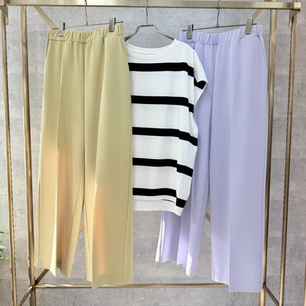 画像1: ●残り僅か●生産枠限り●ご予約5倍ポイント【2/2 LIVEアイテム】●ベーシックサマーワイドパンツ（メーカー確認後確保）（予約/3-4） (1)