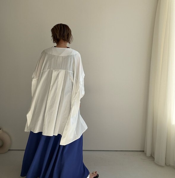 画像4: ●ご予約5倍ポイント【2/4 LIVEアイテム】●袖アレンジシャツ（予約/4） (4)