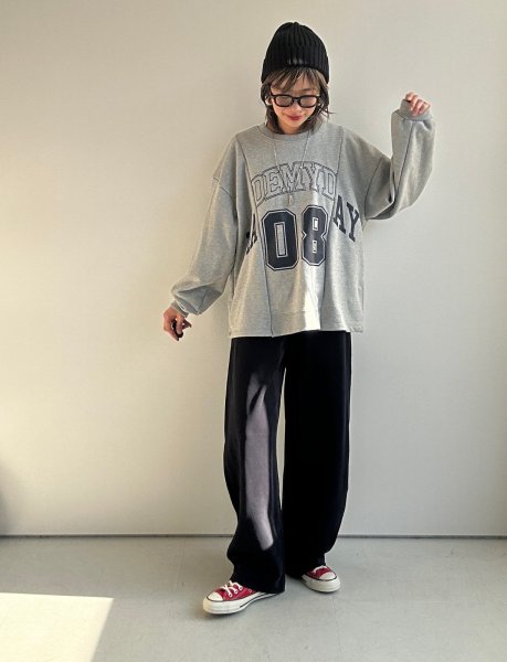 画像8: ●ご予約5倍ポイント【2/4 LIVEアイテム】●ナンバリングオーバーロゴスエット（予約/3） (8)