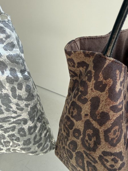 画像2: ●ご予約5倍ポイント【2/4 LIVEアイテム】●レオパードエコトート（予約/4） (2)