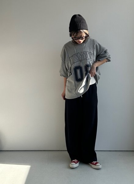 画像6: ●ご予約5倍ポイント【2/4 LIVEアイテム】●ナンバリングオーバーロゴスエット（予約/3） (6)