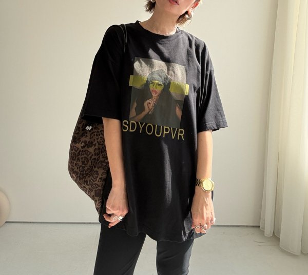 画像4: ●ご予約5倍ポイント【2/4 LIVEアイテム】●LADYプリントT（予約/4） (4)