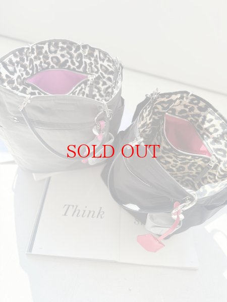 画像12: ●期間限定ご予約●ご予約5倍ポイント対象●オリジナル別注配色リバーシブルレオパードバッグ（予約/8月） 加算ポイント:850ポイント  (12)