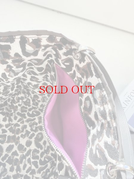 画像8: ●期間限定ご予約●ご予約5倍ポイント対象●オリジナル別注配色リバーシブルレオパードバッグ（予約/8月） 加算ポイント:850ポイント  (8)