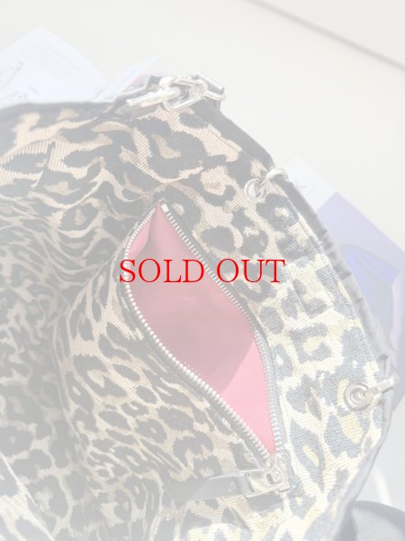 画像9: ●期間限定ご予約●ご予約5倍ポイント対象●オリジナル別注配色リバーシブルレオパードバッグ（予約/8月） 加算ポイント:850ポイント  (9)