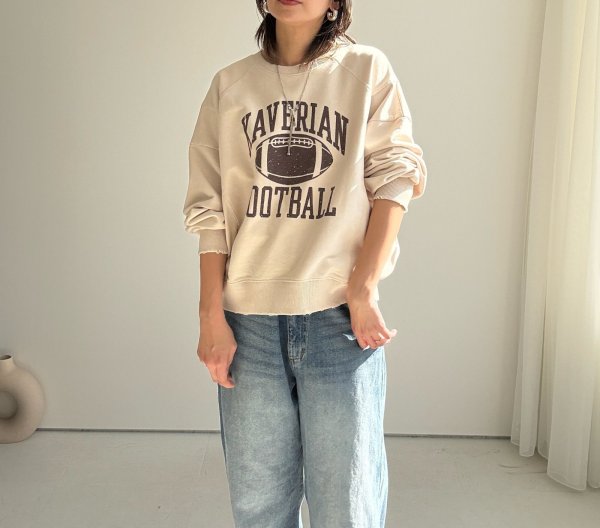 画像7: ●【2/11 LIVEアイテム】●ダメージ加工ロゴスエット（予約/３月） (7)