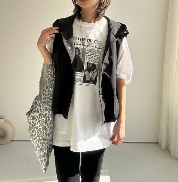 画像7: ●ご予約5倍ポイント対象【2/11 LIVEアイテム】●ニュースペーパーフォトプリントT（予約/4－5月） (7)