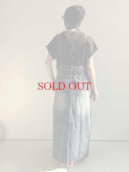 画像3: ●【2/11 LIVEアイテム】●大人のデニムジャンスカ（予約/３月） (3)