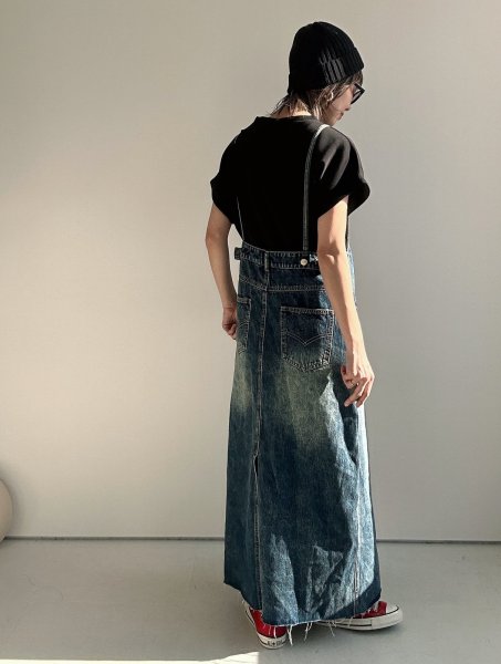 画像2: ●【2/11 LIVEアイテム】●大人のデニムジャンスカ（予約/３月） (2)