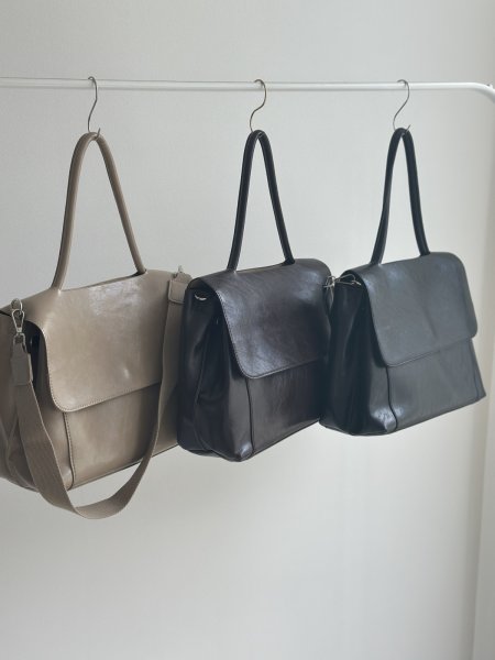 画像3: ●ご予約5倍ポイント対象【2/13 LIVE】フラップデザインバッグ（予約/4月） (3)